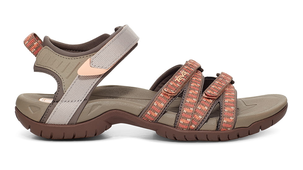 Teva Tirra Sandals - Womens, Stacks Tan/Orange, 12, 4266-STON-12