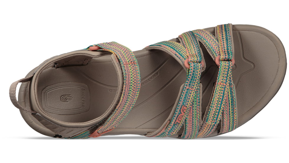 Teva Tirra Sandals - Womens, Taupe Multi, 11, 4266-TPM-11