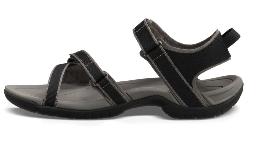 Teva Verra Womens Sandals, Black, 6 US, 1006263-BLK-6 US