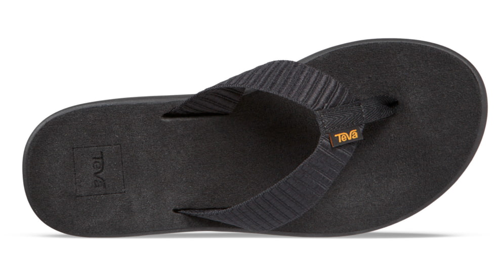Teva Voya Flip - Womens, Bar Street Black, 6, 1019040-BSBLC-06
