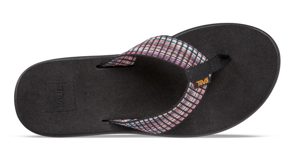 Teva Voya Flip - Womens, Bar Street Multi Black, 5, 1019040-BSMBL-05