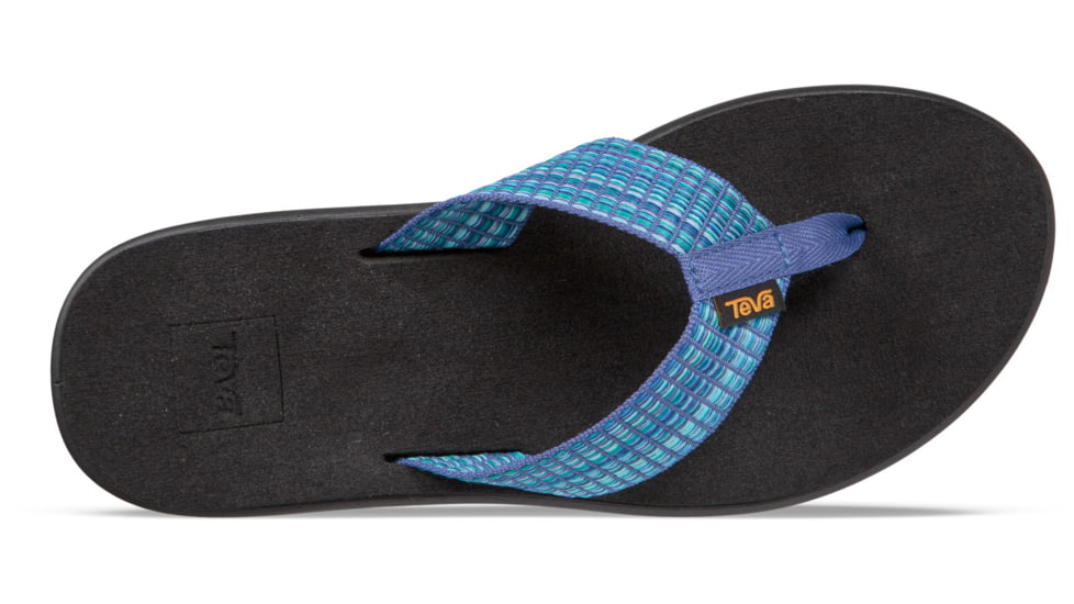 Teva Voya Flip - Womens, Bar Street Multi Blue, 5, 1019040-BSMB-05