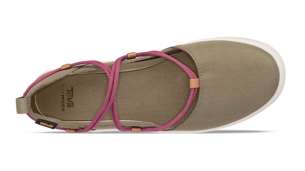 Teva Voya Infinity MJ Casual Shoes - Womens, Burnt Olive/Red Plum, 9 US, 1106869-BORP-09