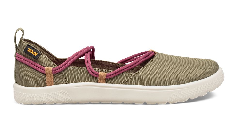 Teva Voya Infinity MJ Casual Shoes - Womens, Burnt Olive/Red Plum, 9 US, 1106869-BORP-09