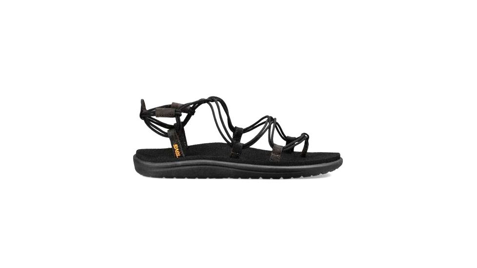 Teva Voya Infinity Sandal - Womens, Black, 5 US, 1019622-BLK-05