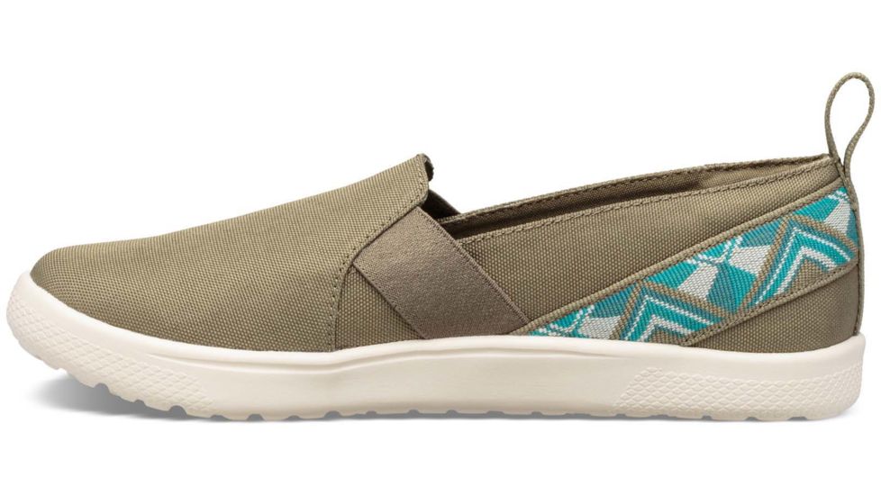 Teva Voya Slip On Casual Shoes - Womens, Cayambe Burnt Olive, 7 US, 1106870-CBOLV-07