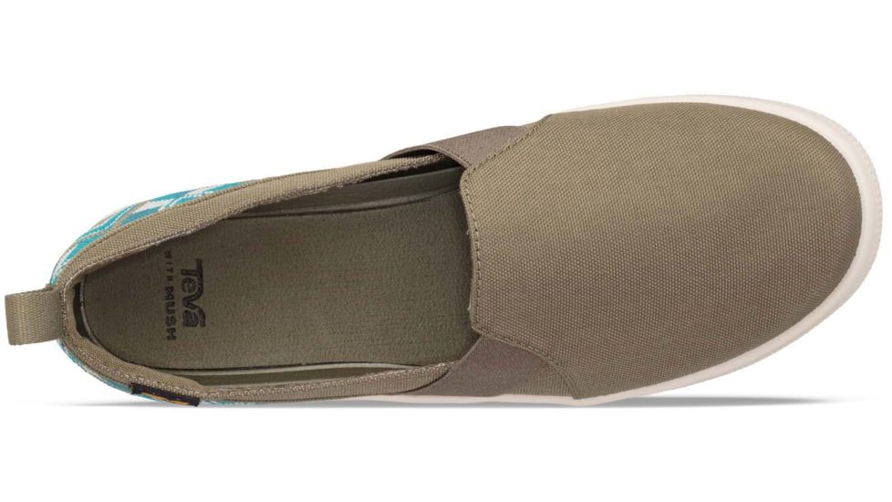 Teva Voya Slip On Casual Shoes - Womens, Cayambe Burnt Olive, 7 US, 1106870-CBOLV-07