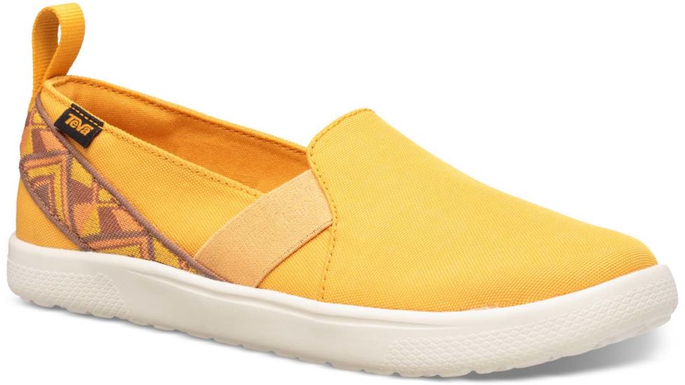 Teva Voya Slip On Casual Shoes - Womens, Cayambe Sunflower, 8 US, 1106870-CSFL-08