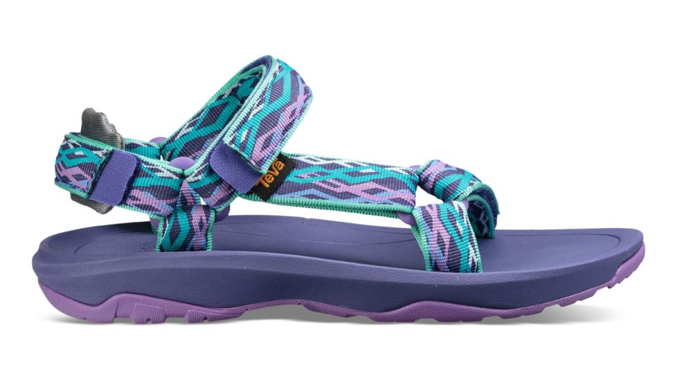Teva Y Hurricane XLT 2 Sandal - Kids, Delmar Sea Glass/Purple, 5, 1019390Y-DSGP-05