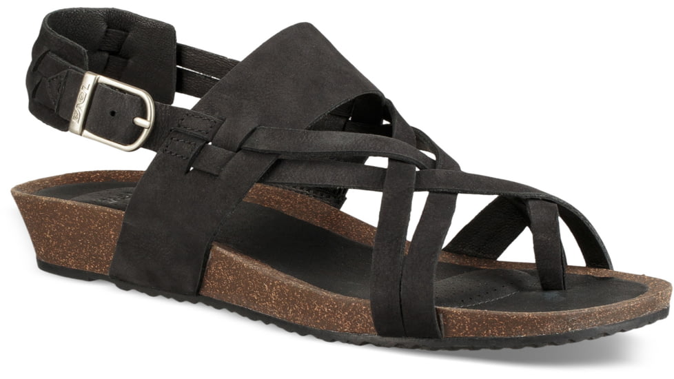 Teva Ysidro Extension Sandals - Womens, Black, 5, 1099270-BLK-05