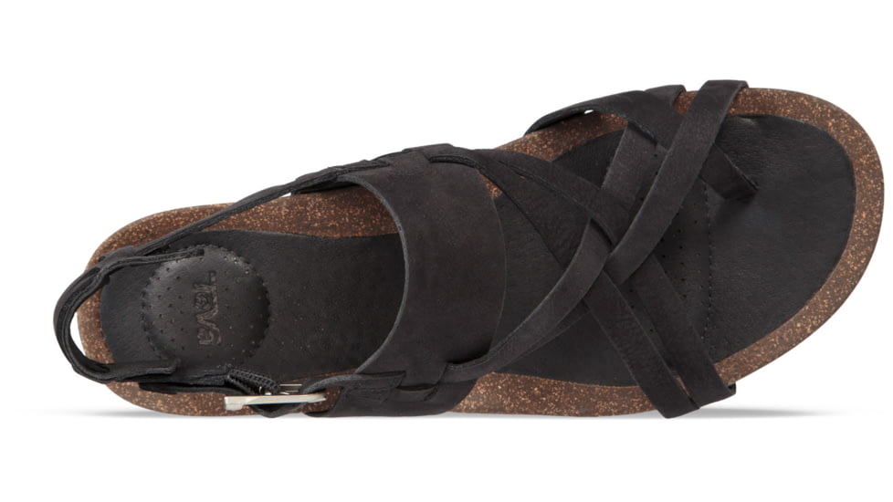 Teva Ysidro Extension Sandals - Womens, Black, 5, 1099270-BLK-05