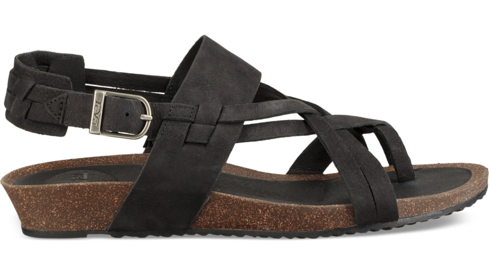Teva Ysidro Extension Sandals - Womens, Black, 5, 1099270-BLK-05