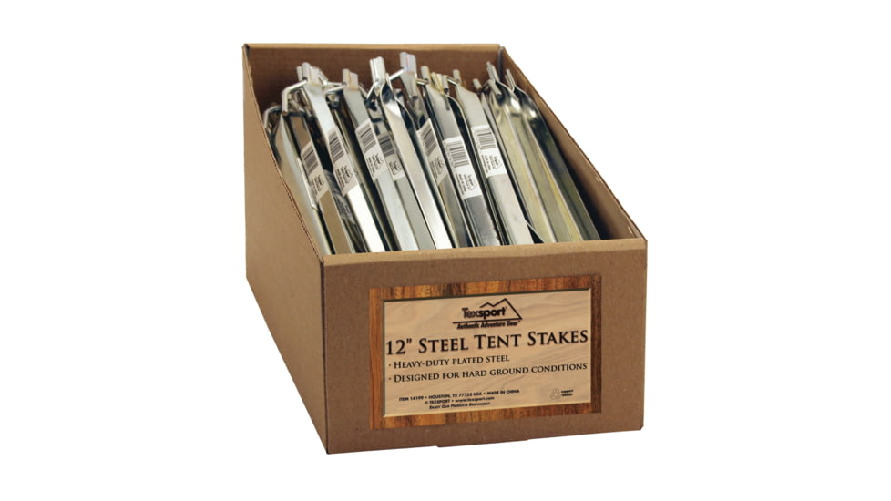 Texsport 12in Steel Stake 50 Pdq, 14187PDQ