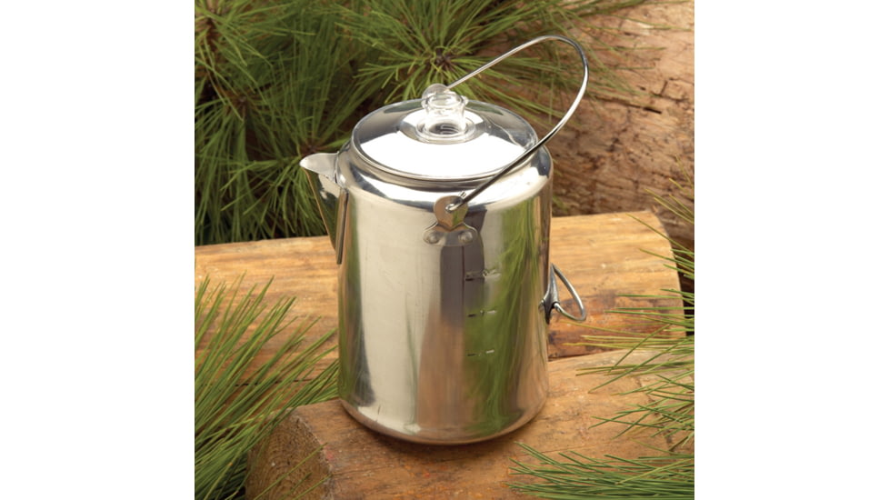 Texsport Aluminum Percolators, 9 Cups TX13180
