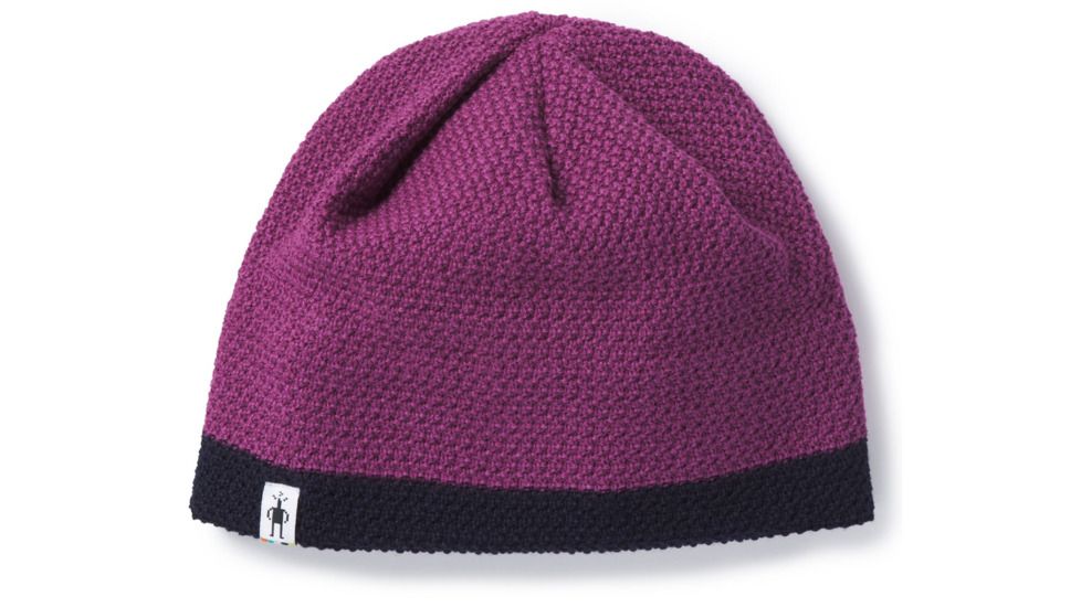 Smartwool Textured Lid-Unisex, Meadow Mauve H, Unisex Medium, SW0SC142A11-1FM