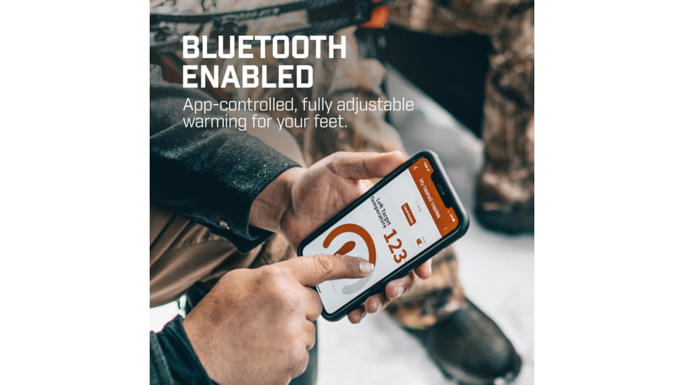 THAW Bluetooth Enabled Heated Insoles, Small, THA-FOT-1004