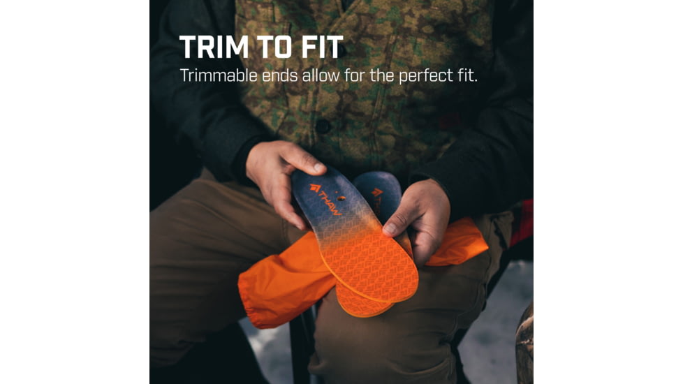 THAW Bluetooth Enabled Heated Insoles, Small, THA-FOT-1004