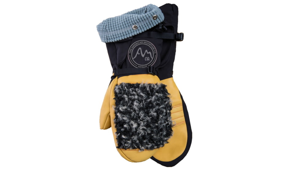 The American Mountain Co. No. 231 Mid-Altitude Mitt - Men's-Black-Small