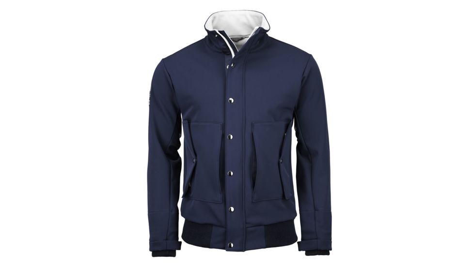 The American Mountain Co. No. 307 Mid-Altitude Softshell Jacket - Mens-Navy Blue-X-Large