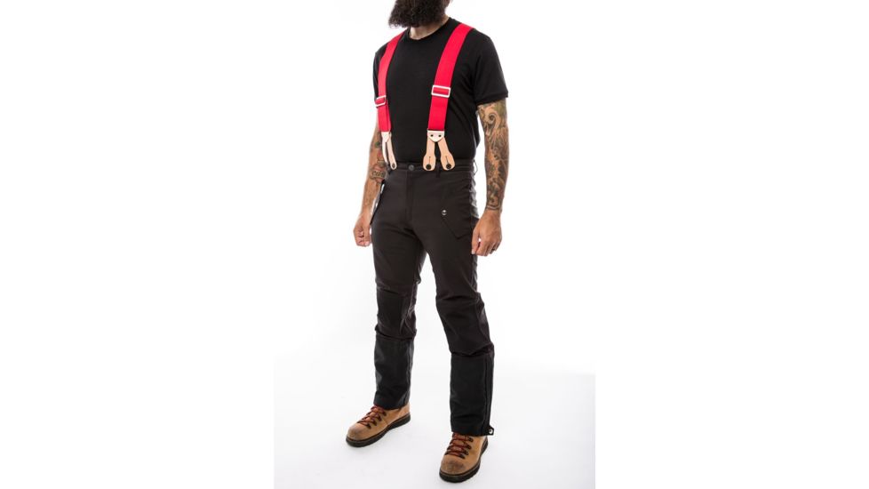 The American Mountain Co. No. 360 High-Altitude Hardshell Trousers - Men's-Black-Long Inseam-38 Waist