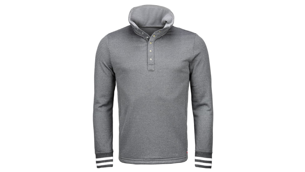 The American Mountain Co. No. 503 Lightweight Moisture Wicking Sweater - Mens-Heather Grey-Small