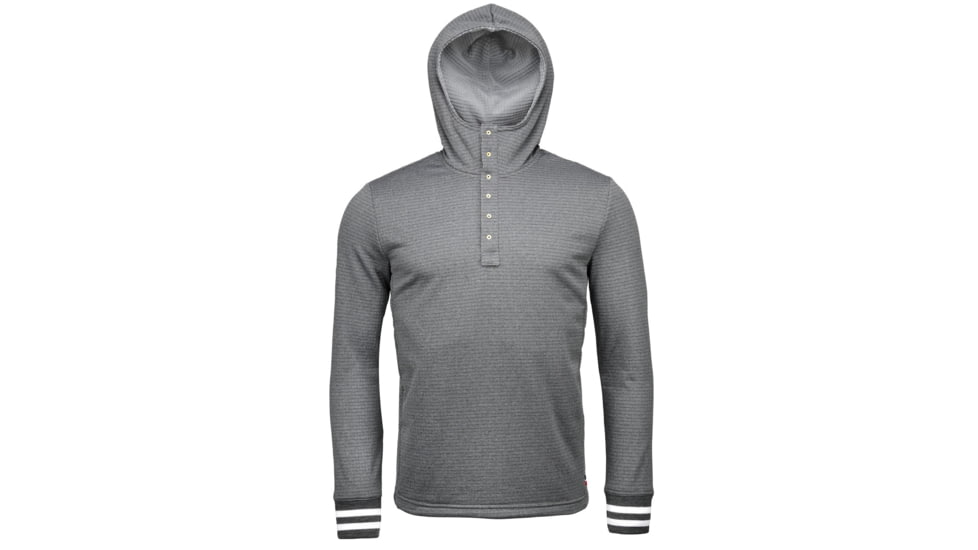 The American Mountain Co. No. 503H Lightweight Moisture Wicking Sweater - Mens-Heather Grey-X-Large