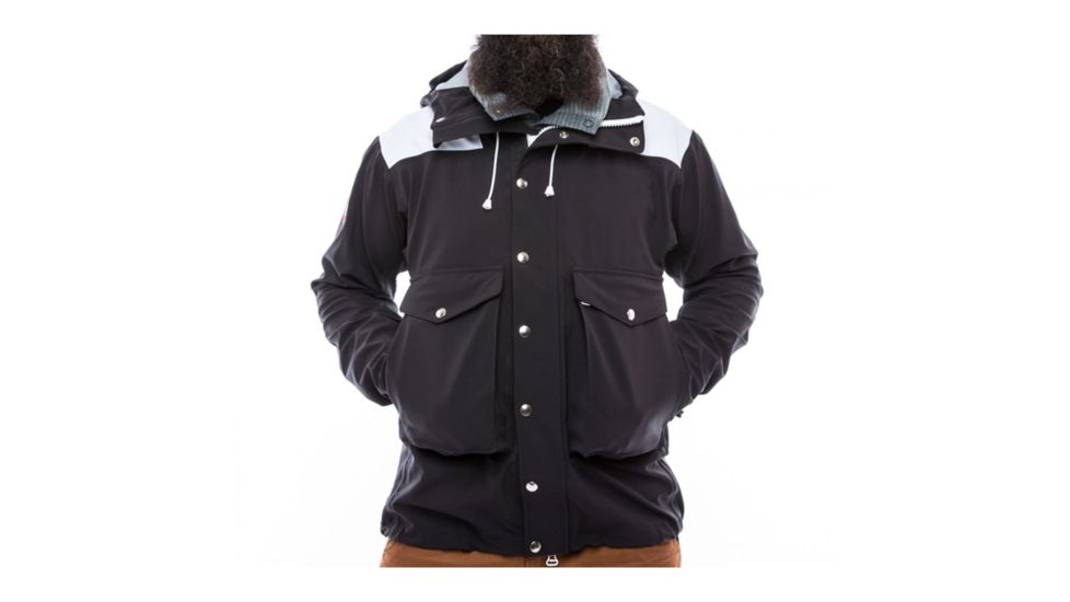 The American Mountain Co. No. 907 High-Altitude Hardshell Jacket - Mens-Black-Small