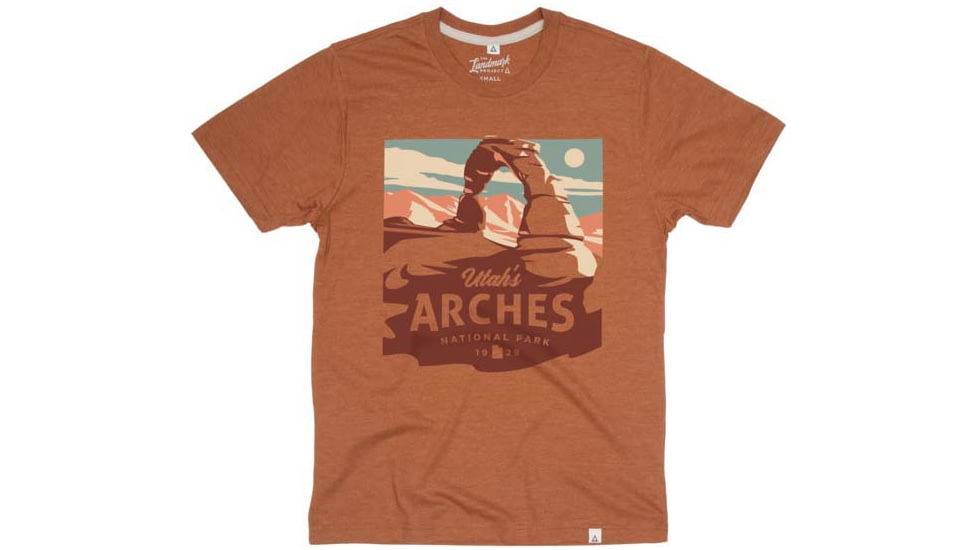 The Landmark Project Arches National Park Tee, Short Sleeve, arches