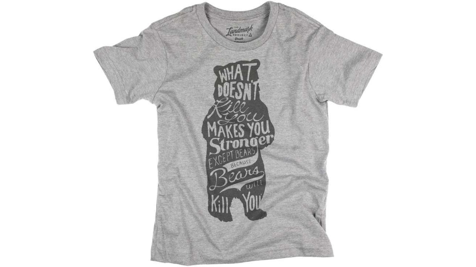 The Landmark Project Bear Youth Tee, Short Sleeve, bear-kids