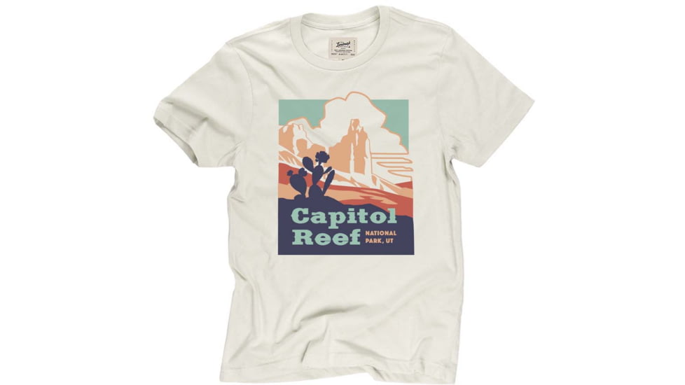 The Landmark Project Capitol Reef National Park Tee, Short Sleeve, capitol-reef-tee