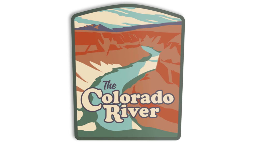 The Landmark Project Colorado River Stickers, colorado-riv-sticker