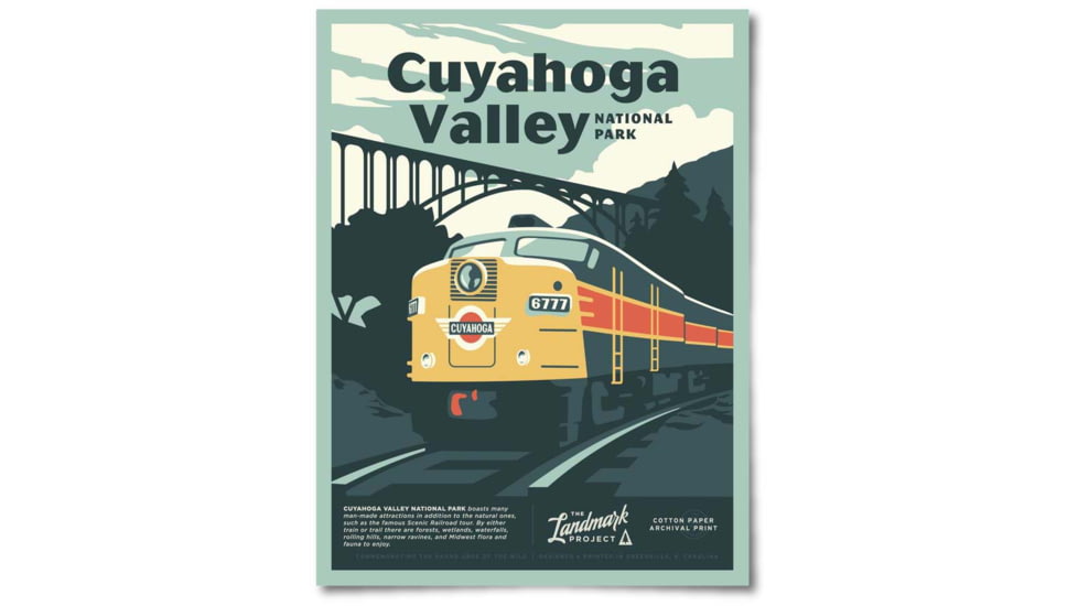 The Landmark Project Cuyahoga Valley National Park Posters, cuyahoga-valley-poster