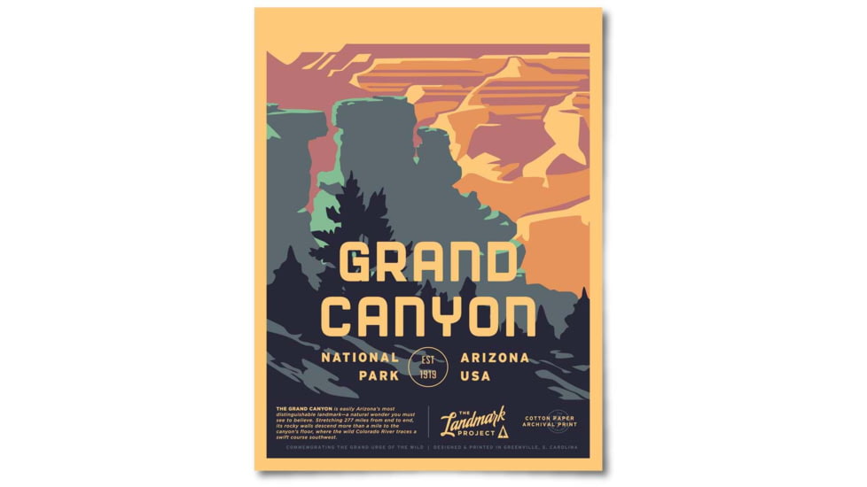 The Landmark Project Grand Canyon National Park South Rim Posters, grand-canyon-new-poster
