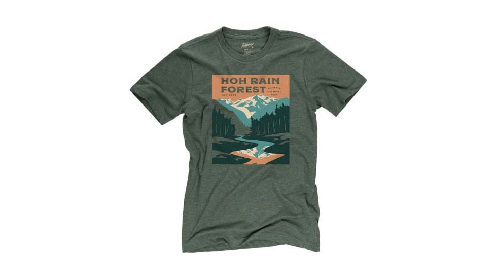 The Landmark Project Hoh Rainforest Tee, Short Sleeve, hoh-rainforest