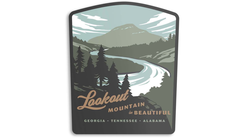 The Landmark Project Lookout Mountain Sticker — CampSaver