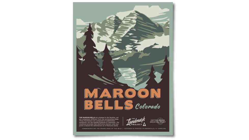 The Landmark Project Maroon Bells Posters, maroon-bells-poster