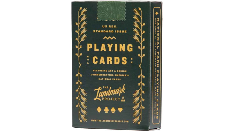 The Landmark Project National Parks Playing Card, nat-parks-playing-card