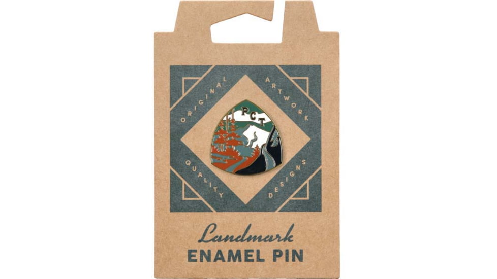 The Landmark Project Pacific Crest Trail Enamel Pins, pcf-crest-trail-enamel-pin