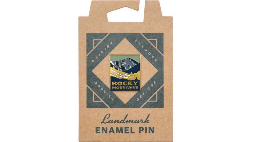 The Landmark Project Rocky Mountain National Park Enamel Pins, rocky-mountains-enamel-pin