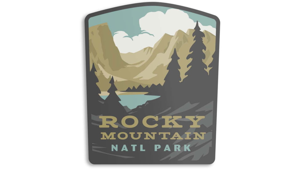 The Landmark Project Rocky Mountain National Park Sticker — CampSaver
