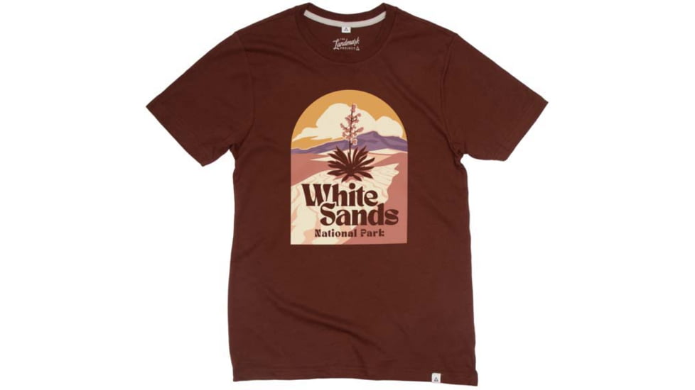The Landmark Project White Sands National Park Tee, Short Sleeve, wtsandsnatparkunisstee