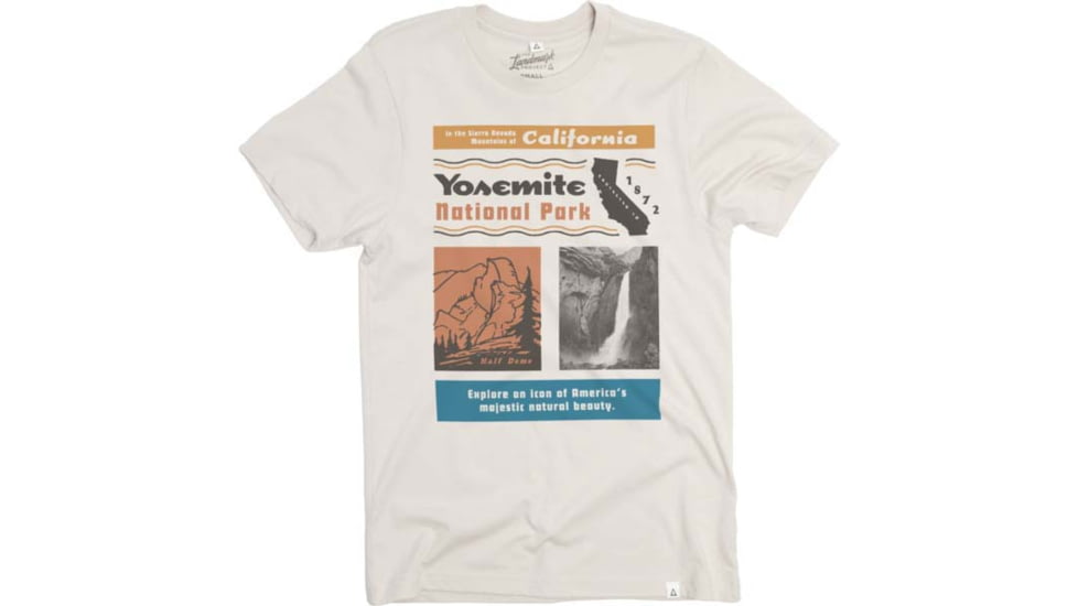 The Landmark Project Yosemite Collage Tee, Short Sleeve, yosemite-collage-tee