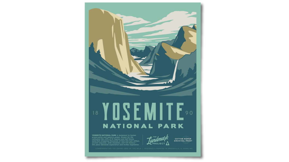 The Landmark Project Yosemite National Park Posters, yosemite-nat-park-post