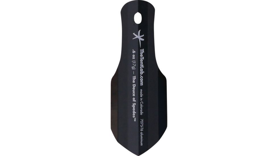 The TentLab Deuce Of Spades Trowel Black DoS-K-6138