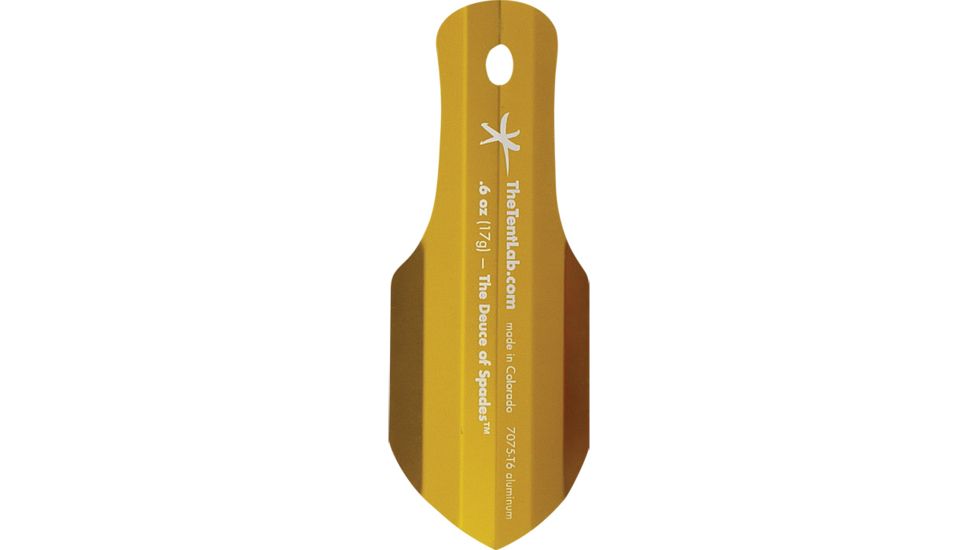 The TentLab Deuce Of Spades Trowel Gold DoS-GO-6145