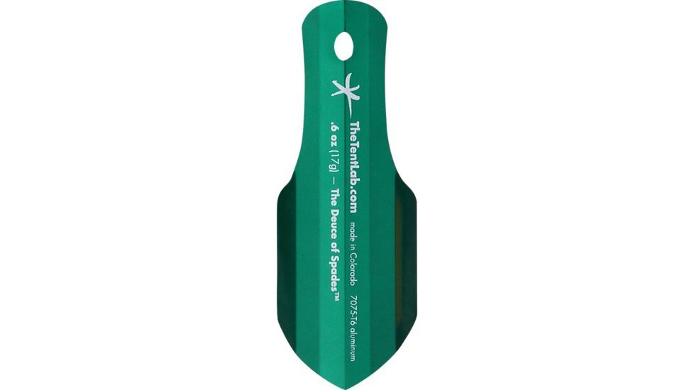 The TentLab Deuce Of Spades Trowel Green DoS-GR-6152