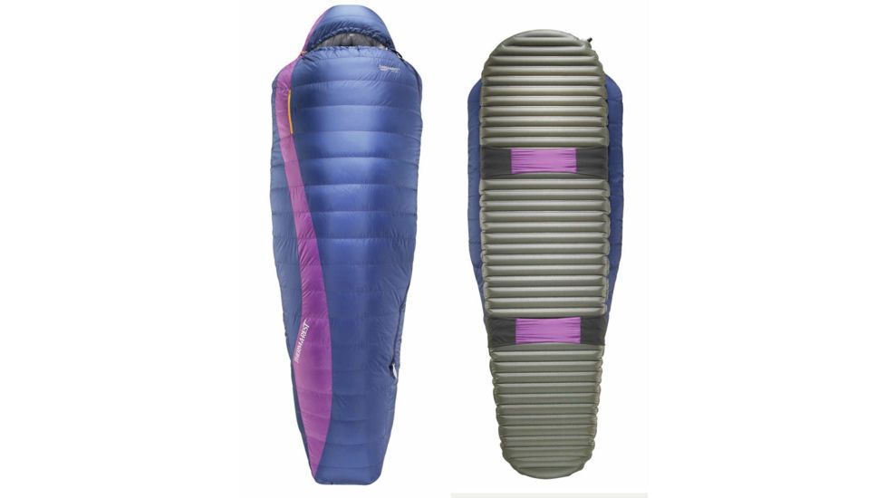 Therm-a-Rest Adara HD Womens (750+ Down) Sleeping Bag-Blue Night-Regular