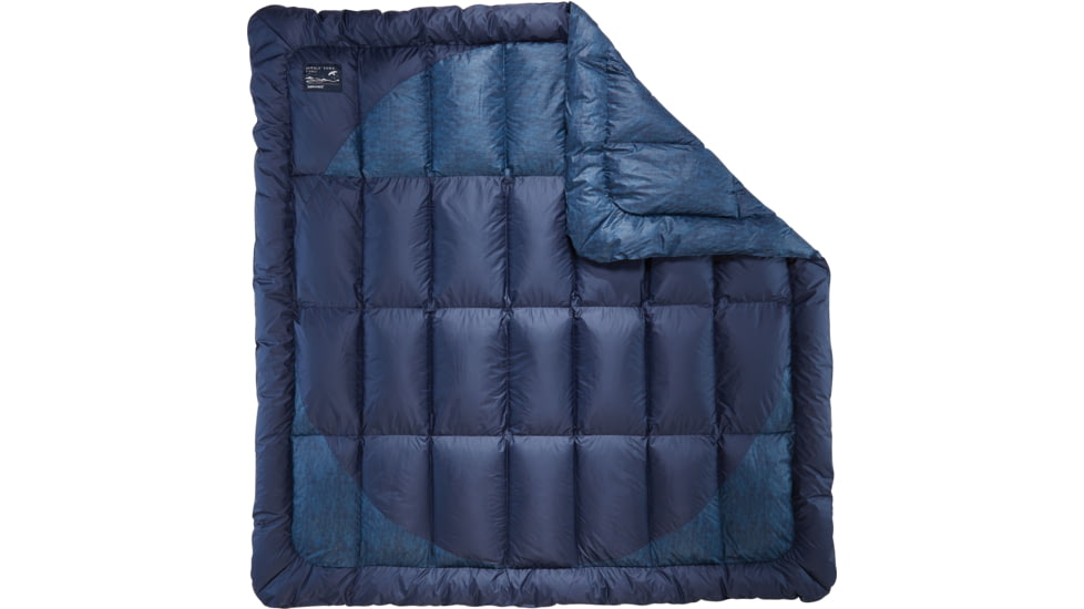 Therm-a-Rest Ramble Down Blanket, Double, Eclipse Blue, 10810
