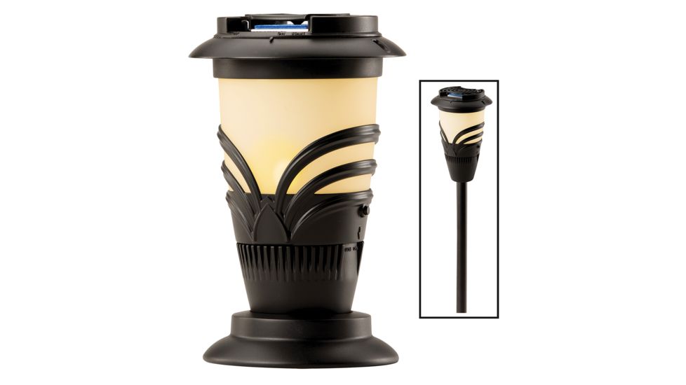 Thermacell MRKA Mosquito Insect Repellant Torch Lantern Flameless Unscented Blk