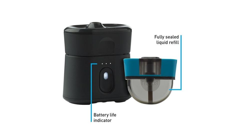 ThermaCELL Radius Zone Mosquito Repellent, Black LD32C